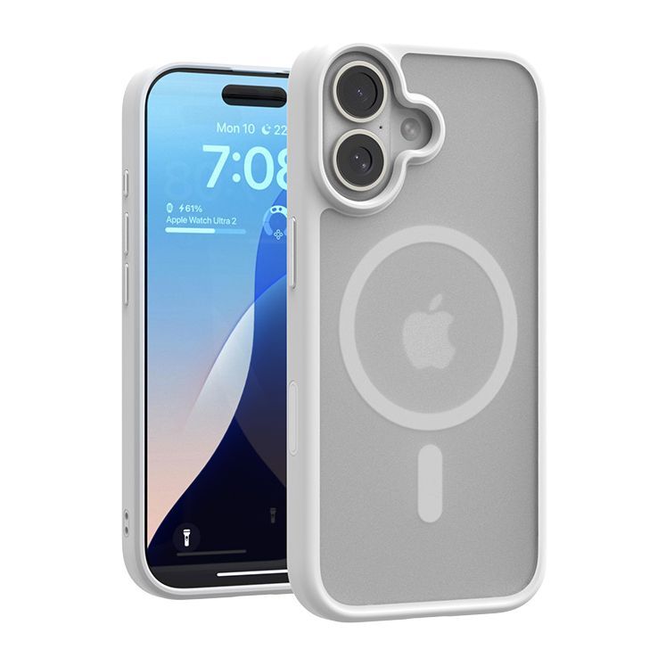 Power Support iPhone 17 Solid Air Mag Case Frost - White Power Support iPhone 17 Solid Air Mag Case Frost - White