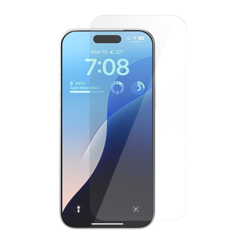 Power Support iPhone 17 Pro Max Highly Glossy Glass Film With Applicator