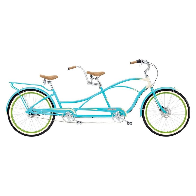 Electra Bike Super Deluxe Tandem 7I Aqua/Cream 24"