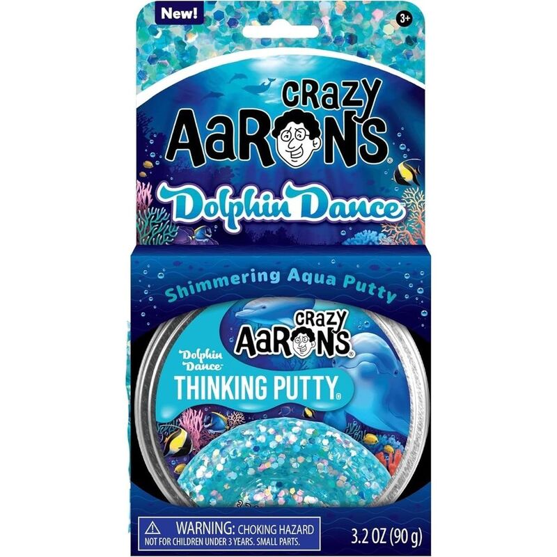 Crazy Aaron'S Dolphin Dance Thinking Putty
