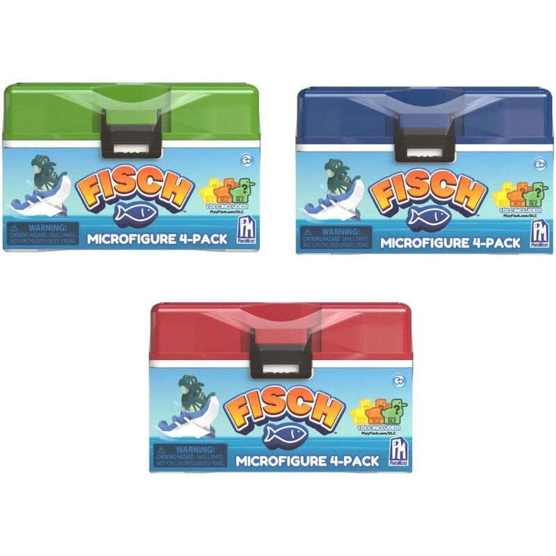 Phatmojo Fisch Micro Figure (Pack Of 4) Phatmojo Fisch Micro Figure (Pack Of 4)