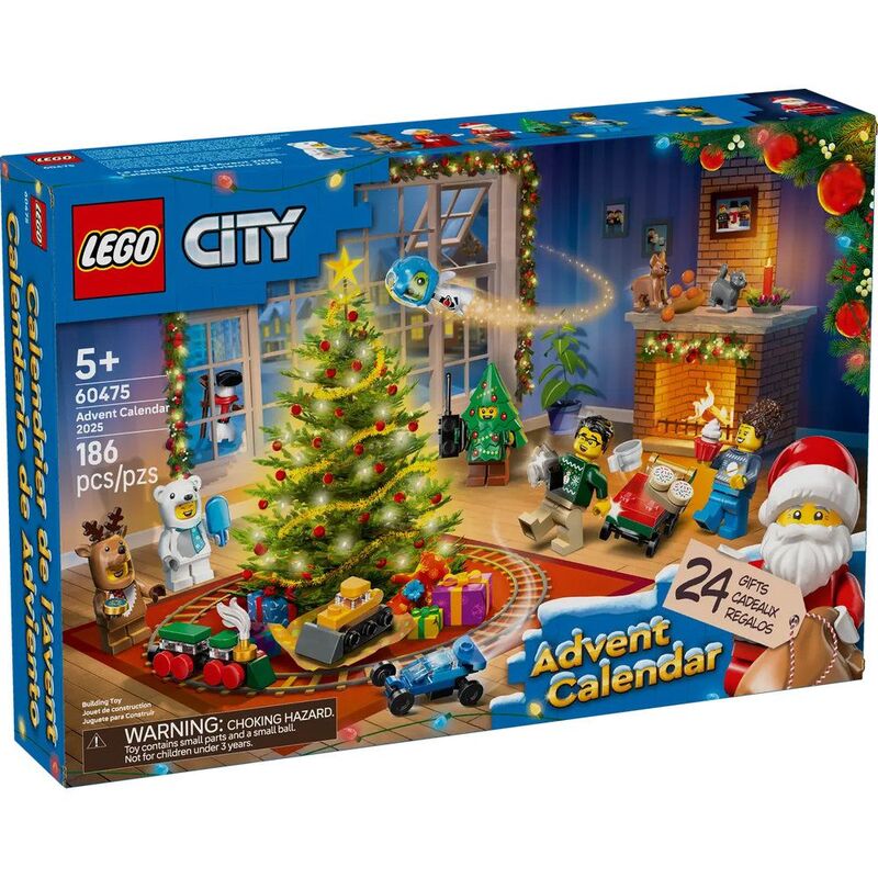 Lego City Advent Calendar 2025 60475 - (186 Pieces) Lego City Advent Calendar 2025 60475 - (186 Pieces)