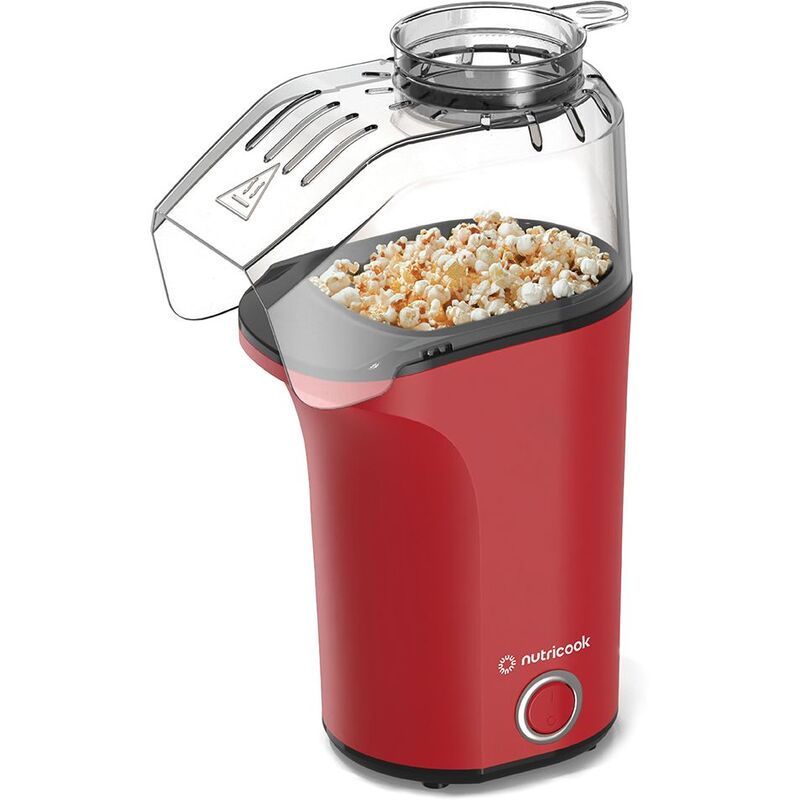 Nutricook Popcorn Maker Essentials - Red Nutricook Popcorn Maker Essentials - Red