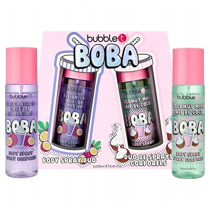 Bubble T Boba Gift Set Body Mists 2 X 250Ml