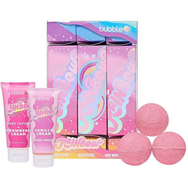 Bubble T Rainbow Cracker Gift