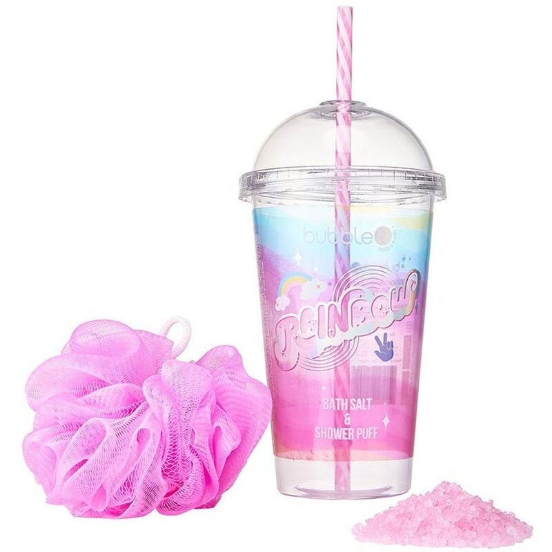 Bubble T Rainbow Bath Salt Cup Bubble T Rainbow Bath Salt Cup