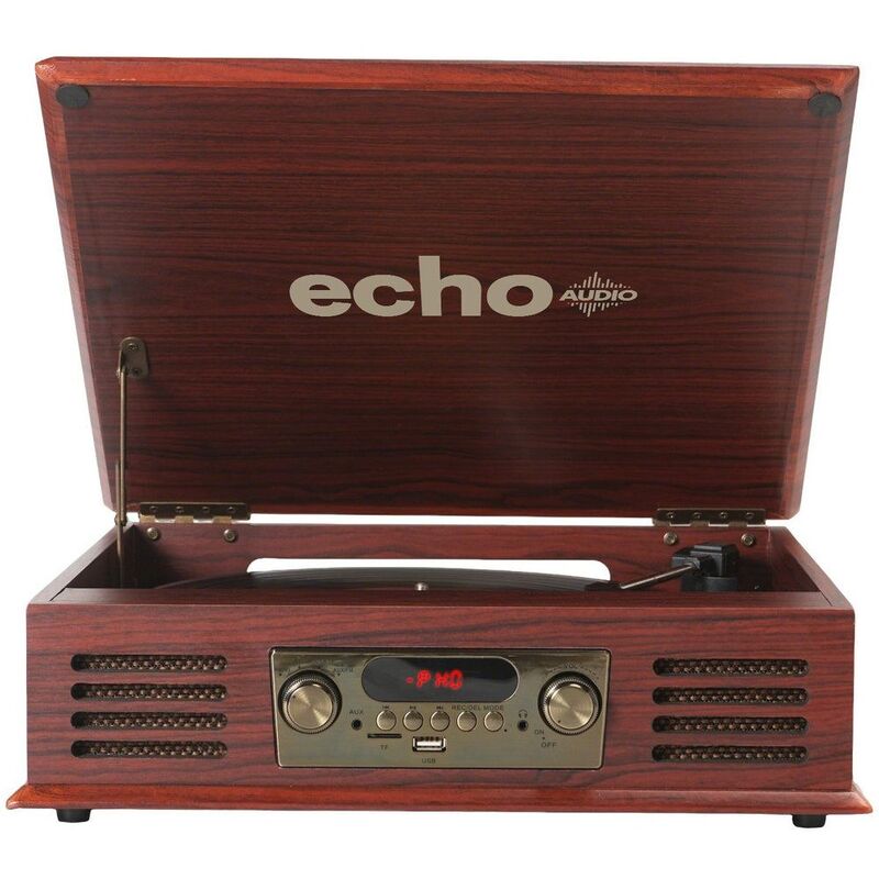 Echo Audio Legend Walnut Player + 1 Random Vinyl Bundle Echo Audio Legend Walnut Player + 1 Random Vinyl Bundle