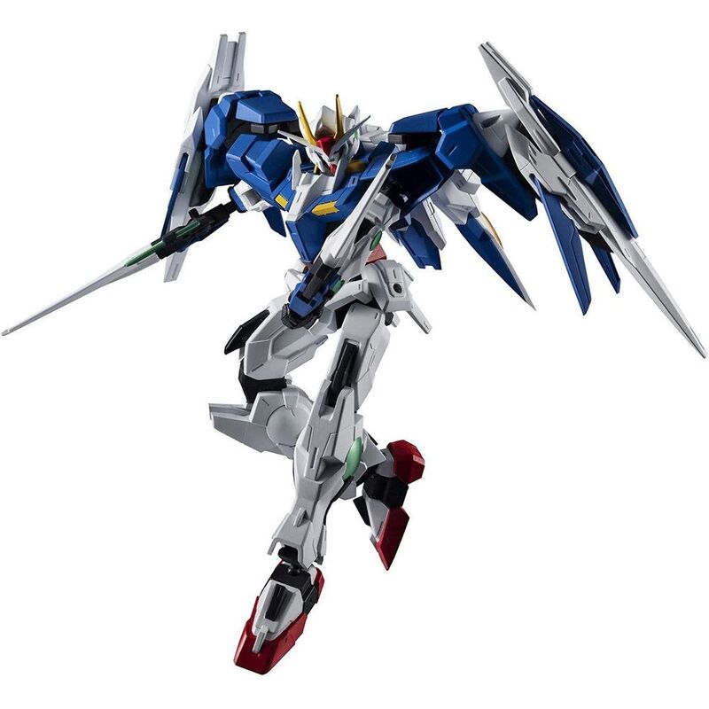 Bandai Tamashii Gundam Universe - Gn-0000 Gnr-010 00 Raiser 1/12 Scale Action Figure Bandai Tamashii Gundam Universe - Gn-0000 Gnr-010 00 Raiser 1/12 Scale Action Figure