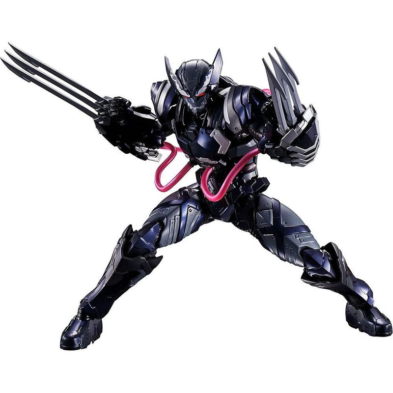 Bandai Tamashii S.H.Figuarts Tech-On Avengers - Venom Symbiote Wolverine 1/12 Scale Action Figure