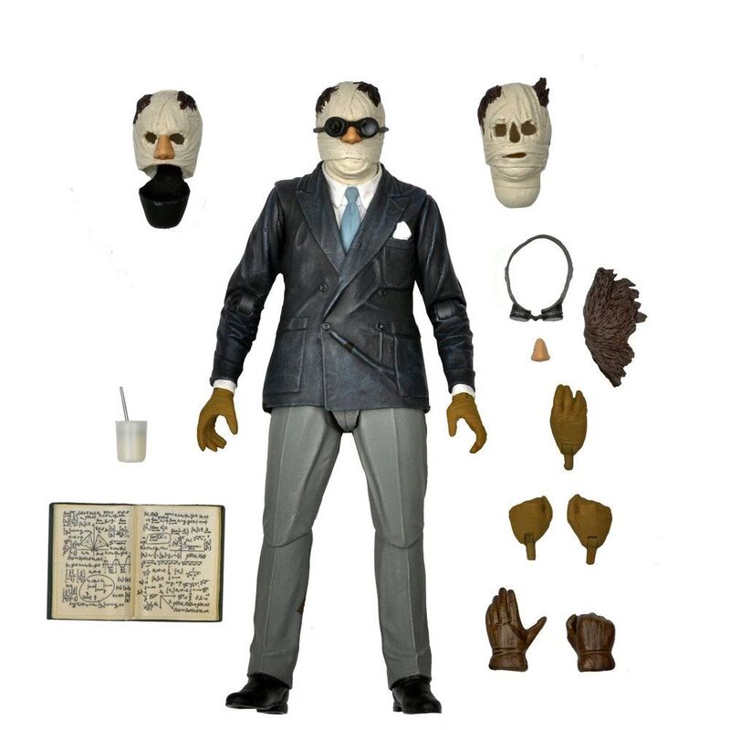 Neca Universal Monsters Ultimate Invisible Man 7-Inch Action Figure Neca Universal Monsters Ultimate Invisible Man 7-Inch Action Figure