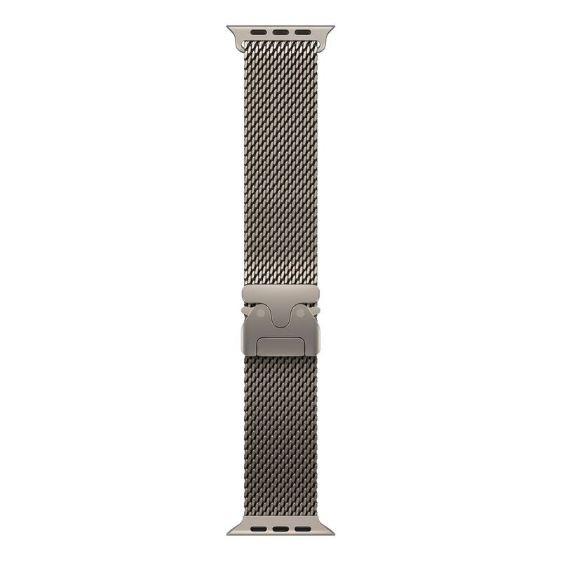 Apple 46mm Natural Milanese Loop - M/L