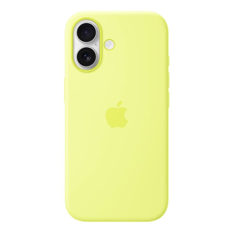 Apple iPhone 17 Silicone Case with MagSafe - Neon Yellow