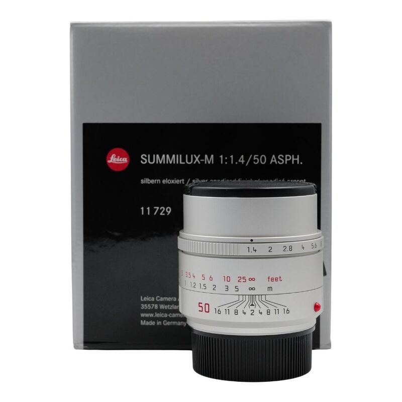 Pre-Owned LEICA Summilux-M 50mm f/1.4 ASPH - Silver