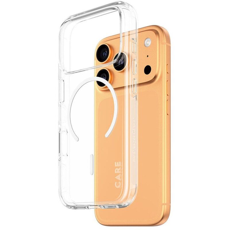 PanzerGlass Care iPhone 17 Pro Flagship Urban Explorer W/ White MagSafe - Transparent PanzerGlass Care iPhone 17 Pro Flagship Urban Explorer W/ White MagSafe - Transparent