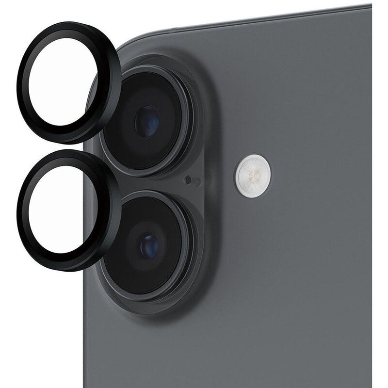 PanzerGlass iPhone 17/16 Plus/16 Lens Protector Hoops Rings - Black PanzerGlass iPhone 17/16 Plus/16 Lens Protector Hoops Rings - Black