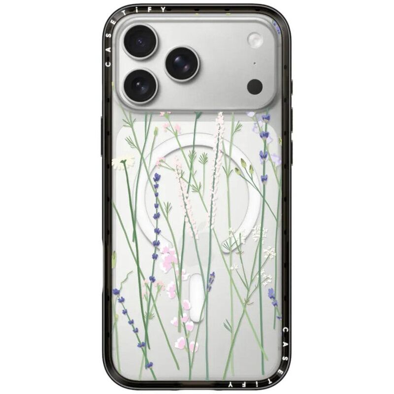 Casetify iPhone 17 Pro Max Impact Case MagSafe - Garden Florals / Black