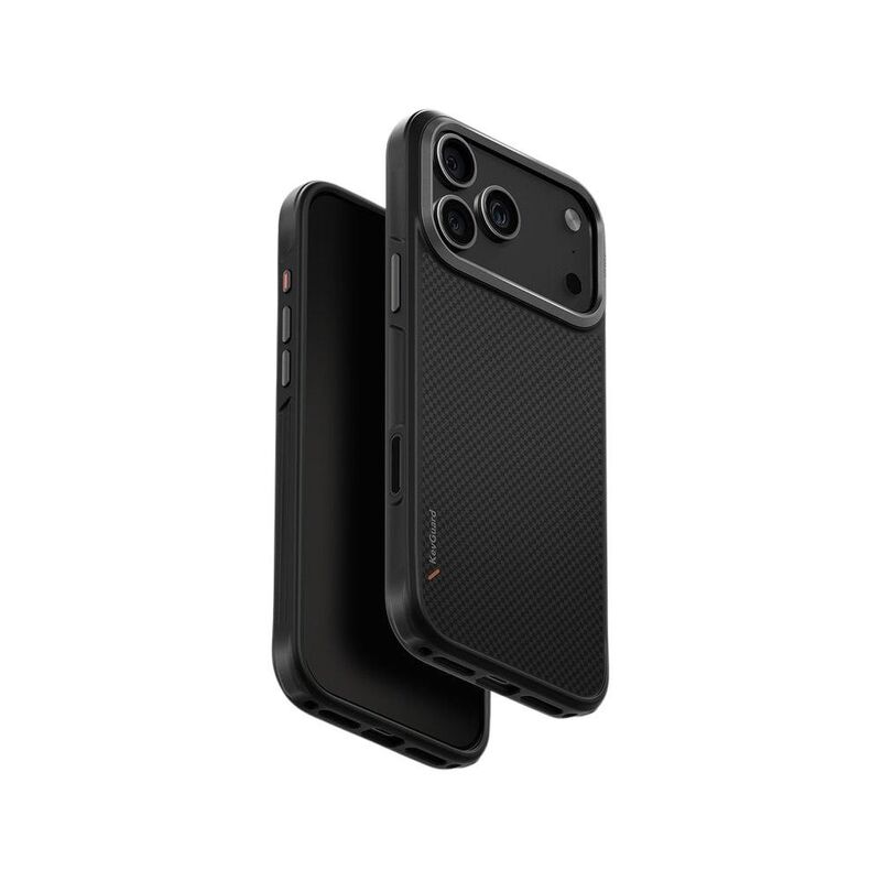 UNIQ iPhone 17 Pro Max Case MagClick Charging Keva - Carbon Black UNIQ iPhone 17 Pro Max Case MagClick Charging Keva - Carbon Black