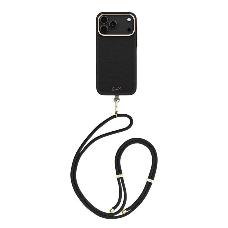 UNIQ iPhone 17 Pro Max Coehl Case Magnetic Charging Mirelle - Ebony UNIQ iPhone 17 Pro Max Coehl Case Magnetic Charging Mirelle - Ebony