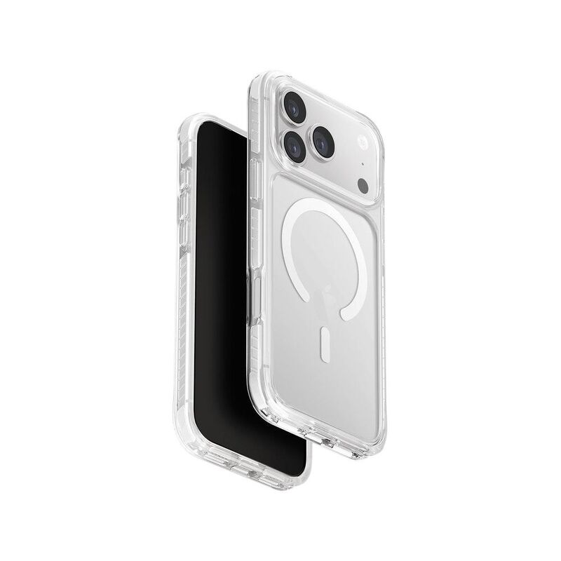 UNIQ iPhone 17 Pro Max Case MagClick Charging Combat - Blanc White UNIQ iPhone 17 Pro Max Case MagClick Charging Combat - Blanc White