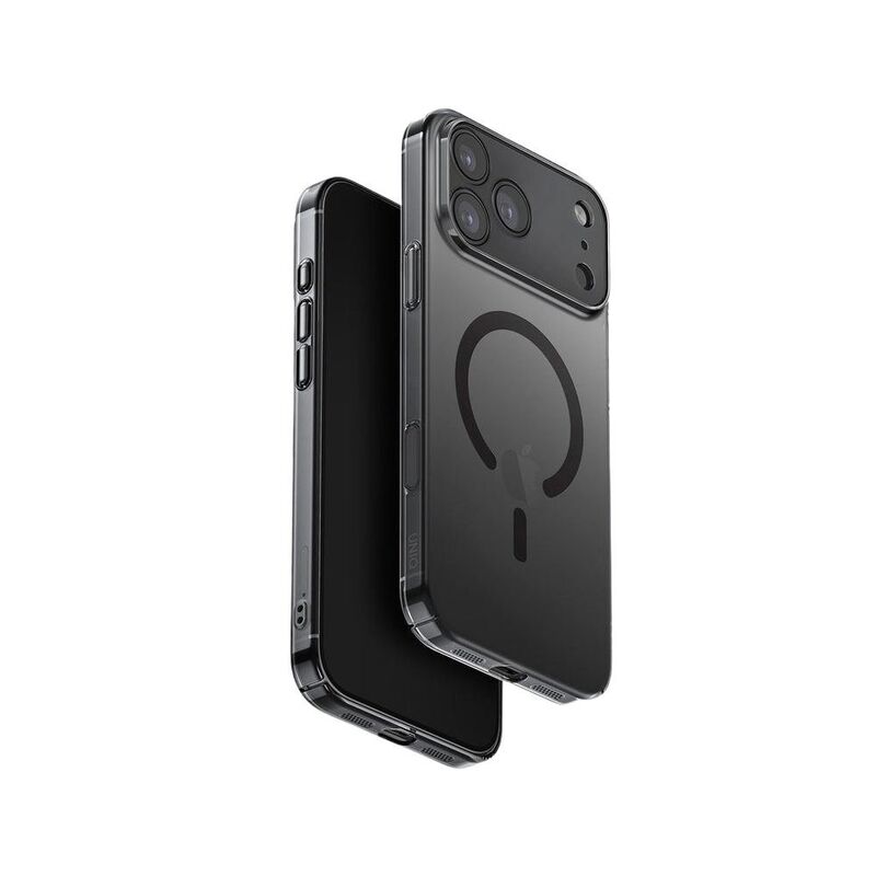 UNIQ iPhone 17 Pro Max Case MagClick Charging Airsuit - Glossy Smoke UNIQ iPhone 17 Pro Max Case MagClick Charging Airsuit - Glossy Smoke