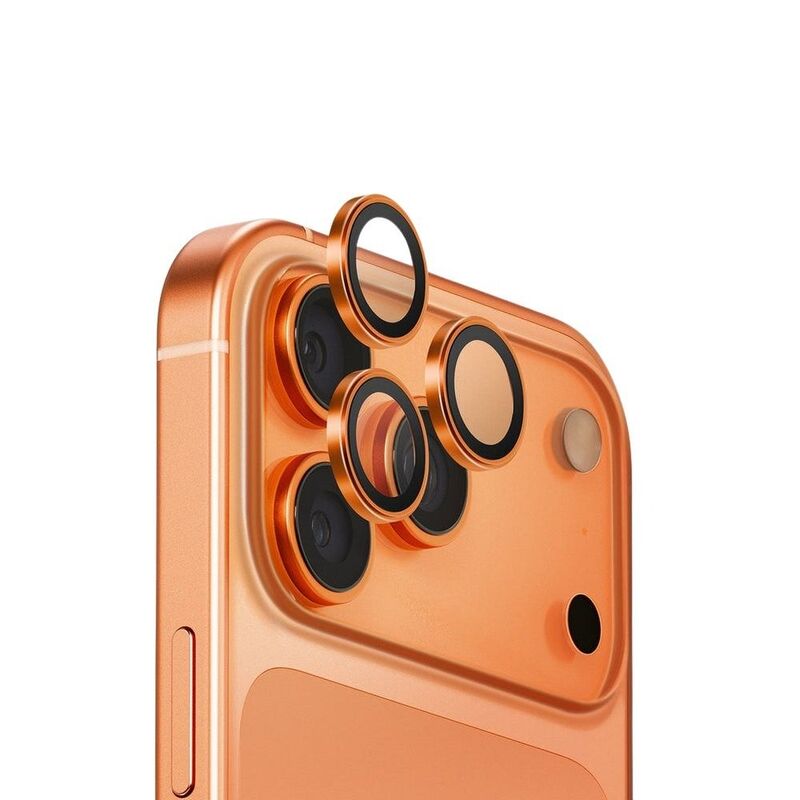 UNIQ iPhone 17 Pro/17 Pro Max Optix Lens Protection Aluguard - Sunset Amber UNIQ iPhone 17 Pro/17 Pro Max Optix Lens Protection Aluguard - Sunset Amber