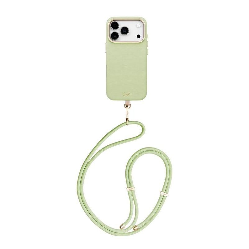 UNIQ iPhone 17 Pro Coehl Case Magnetic Charging Mirelle - Plint Green UNIQ iPhone 17 Pro Coehl Case Magnetic Charging Mirelle - Plint Green