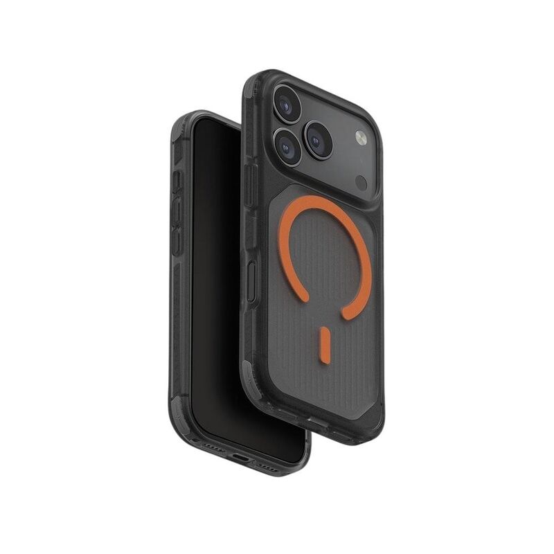 UNIQ iPhone 17 Pro Case MagClick Charging Combat Active - Frost Smoke UNIQ iPhone 17 Pro Case MagClick Charging Combat Active - Frost Smoke