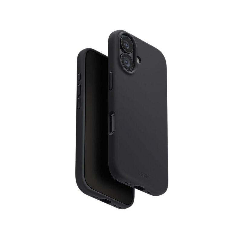 UNIQ iPhone 17 Case MagClick Charging Lino - Charcoal Grey UNIQ iPhone 17 Case MagClick Charging Lino - Charcoal Grey