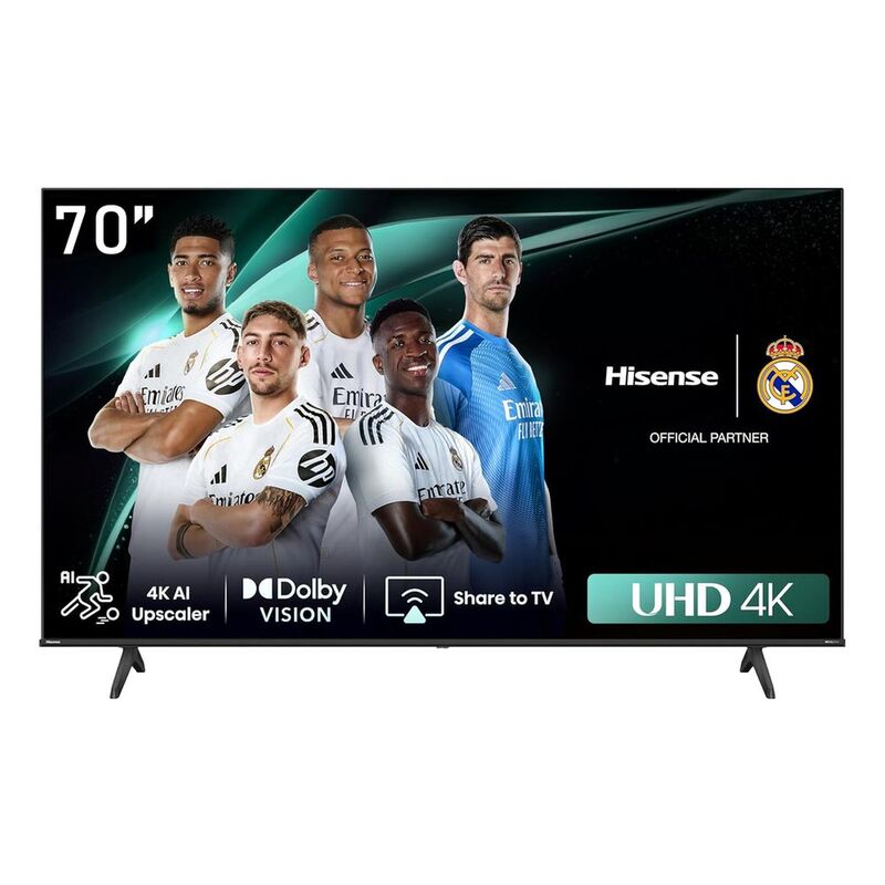 Hisense 70 Inch Smart TV UHD 4K 70E6N