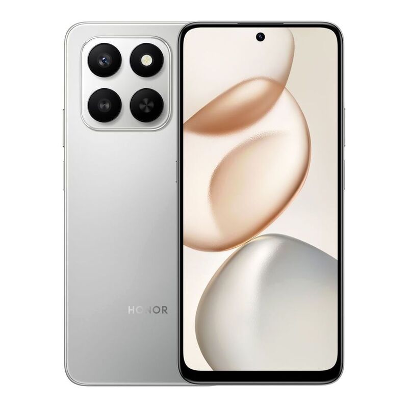 Honor X7d 5G Smartphone 6GB/128GB - Meteor Silver Honor X7d 5G Smartphone 6GB/128GB - Meteor Silver
