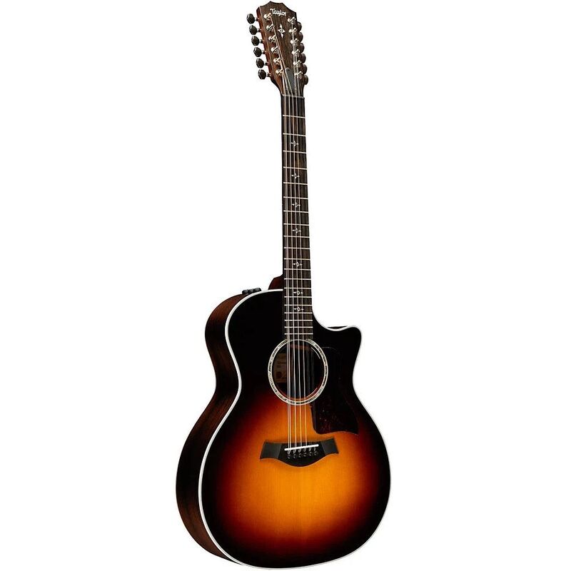 Taylor 454CE Grand Auditorium Acoustic Electric Guitar 12 String - Tobacco Sunburst Taylor 454CE Grand Auditorium Acoustic Electric Guitar 12 String - Tobacco Sunburst