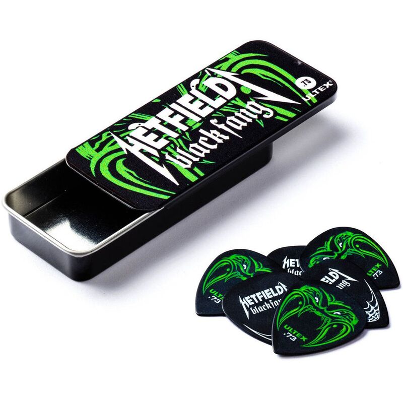 Jim Dunlop Ph112T.73 Black Fang Guitar Pick Tin