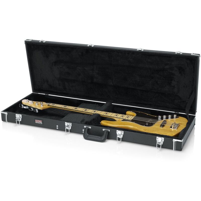 Gator GW-Bass Electric Bass Guitar Deluxe Wood Case