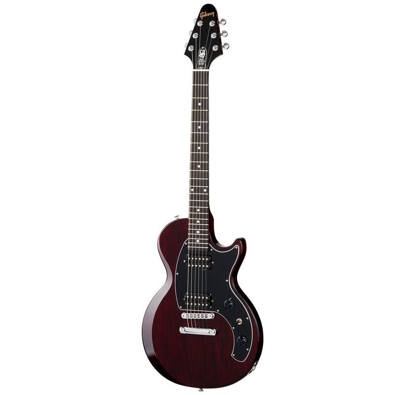 Gibson Usa Lpmcs25Wrch1 Les Paul Music City Special Electric Guitar - Wine Red