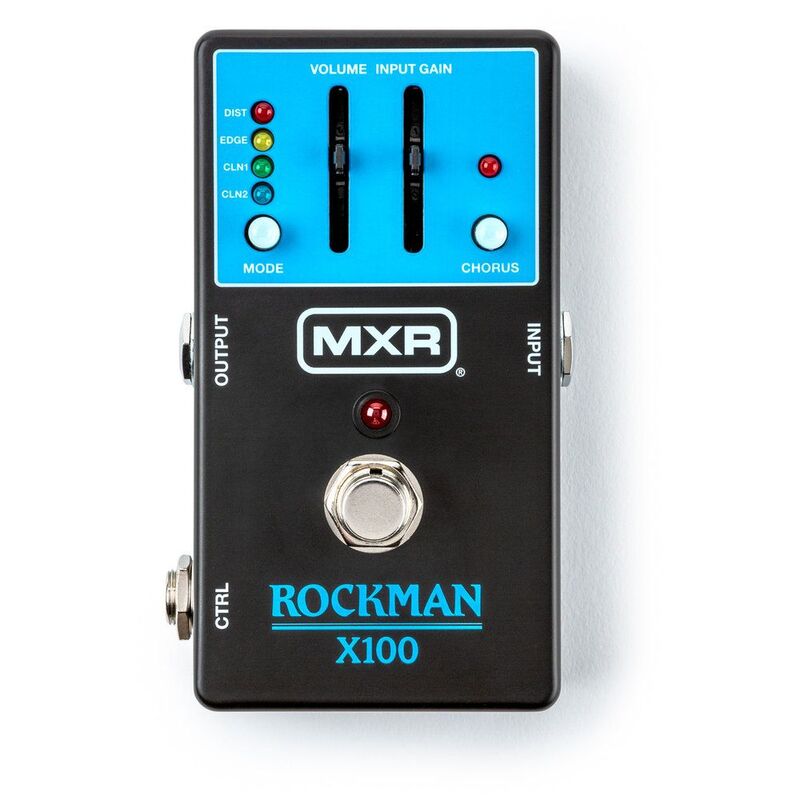 Jim Dunlop MX100G1 Mxr Rockman X100 Preamp Pedal