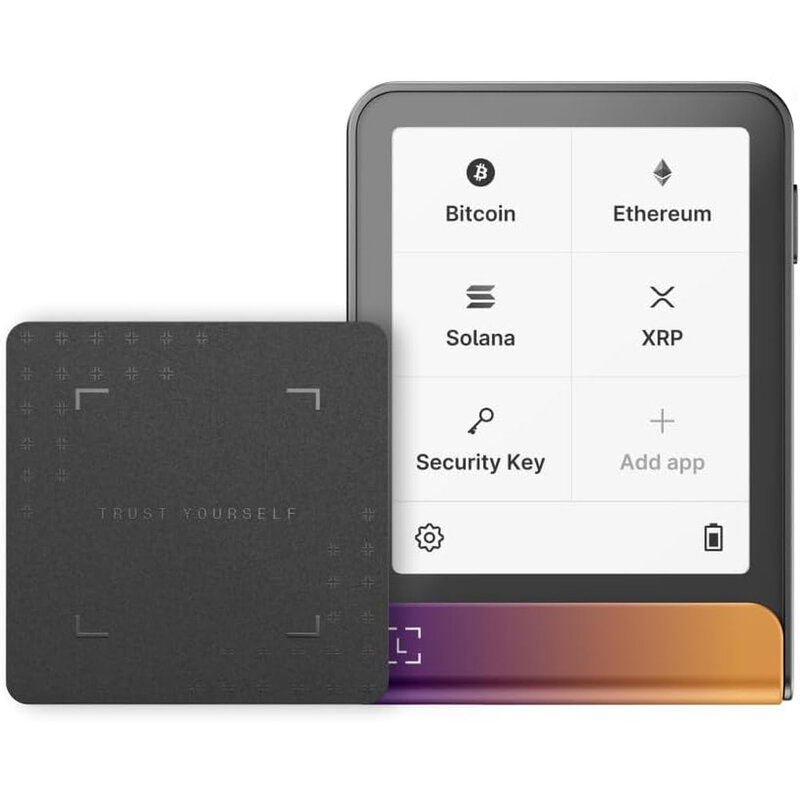 Ledger Flex Crypto Wallet 2.84 Touchscreen With Recovery Key - Ferro Fuchsia