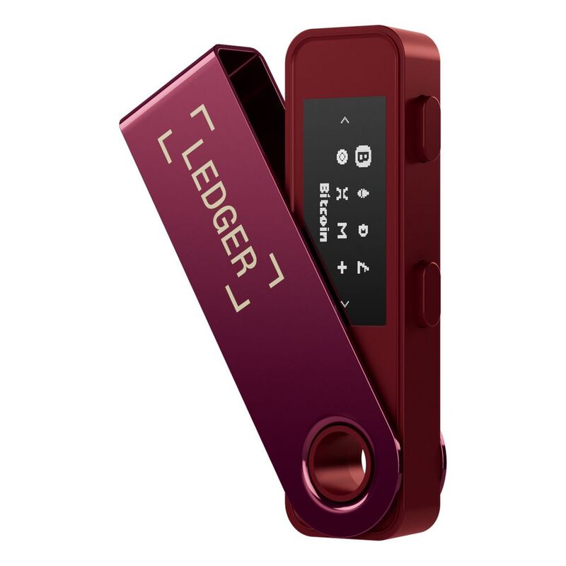 Ledger Nano S Plus Crypto Wallet - Crimson Magenta Ledger Nano S Plus Crypto Wallet - Crimson Magenta