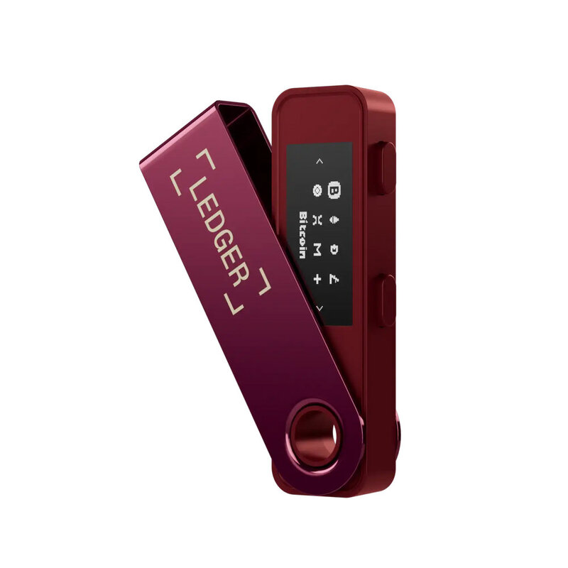 Ledger Nano S Plus Crypto Wallet - Crimson Magenta Ledger Nano S Plus Crypto Wallet - Crimson Magenta
