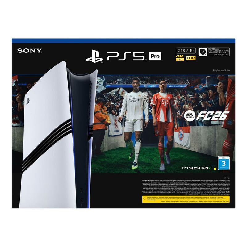 Sony PlayStation PS5 Pro 2TB Digital Console - EA Sports FC 26 Bundle Sony PlayStation PS5 Pro 2TB Digital Console - EA Sports FC 26 Bundle
