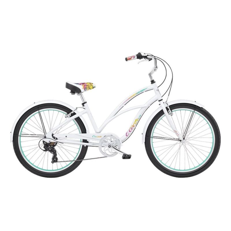 Electra Teenagers' Bike Cruiser Lux 7D Flowers 24"