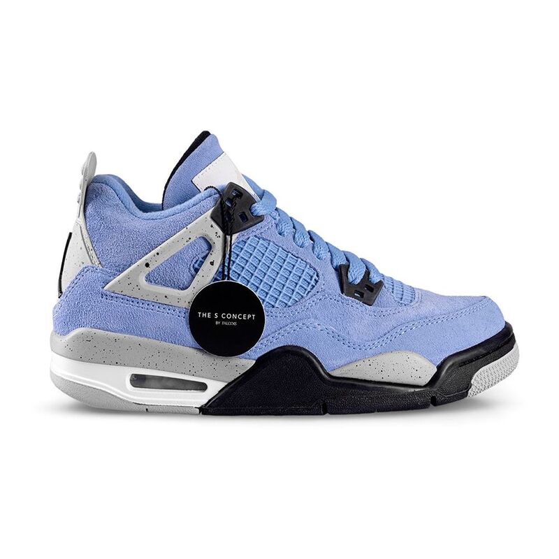 Nike Jordan 4 Retro University Blue Sneakers Nike Jordan 4 Retro University Blue Sneakers