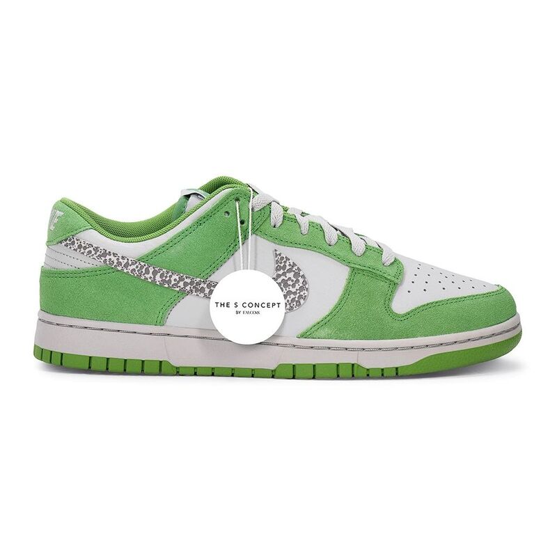 Nike Dunk Low As Safari Swoosh Chlorophyll Sneakers Nike Dunk Low As Safari Swoosh Chlorophyll Sneakers