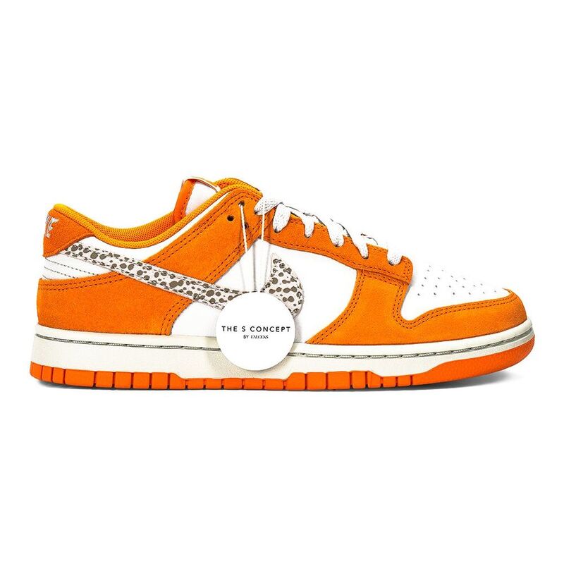Nike Dunk Low As Safari Swoosh Kumquat Sneakers Nike Dunk Low As Safari Swoosh Kumquat Sneakers