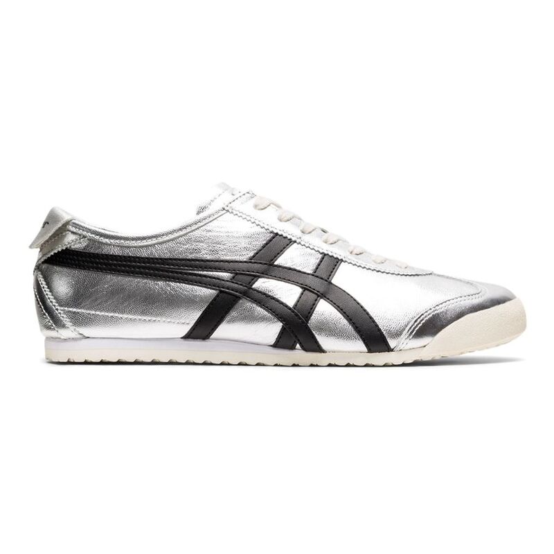 Onitsuka Tiger Mexico 66 Pure Silver/Black Sneakers Onitsuka Tiger Mexico 66 Pure Silver/Black Sneakers