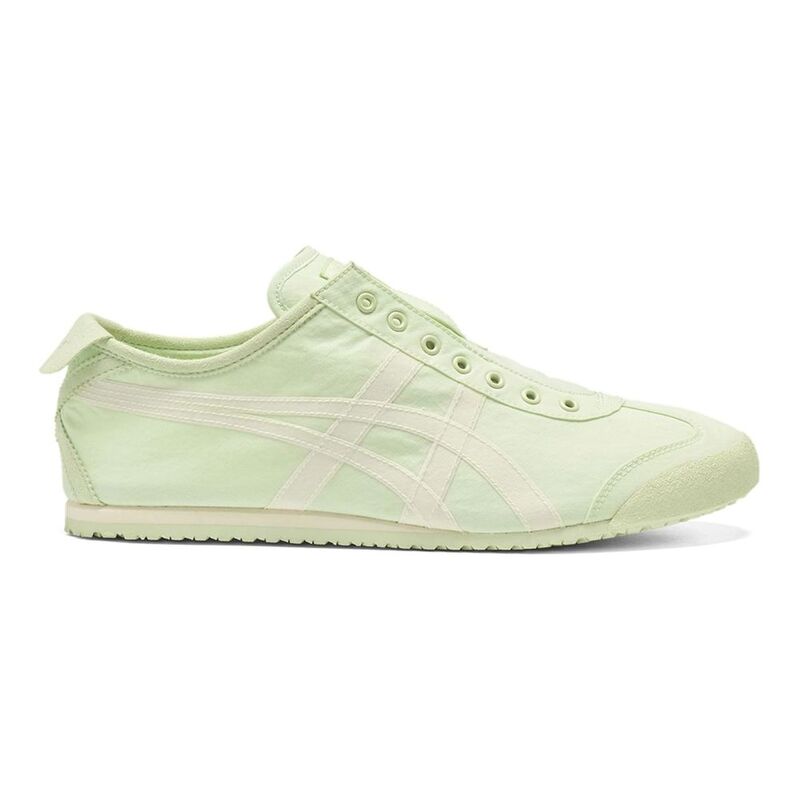Onitsuka Tiger Mexico 66 Slip-On Womens Green/Cream Sneakers Onitsuka Tiger Mexico 66 Slip-On Womens Green/Cream Sneakers