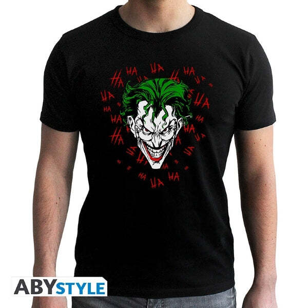 Abystyle Dc Comics - T-Shirt Joker Killing Joke Ss Black Abystyle Dc Comics - T-Shirt Joker Killing Joke Ss Black
