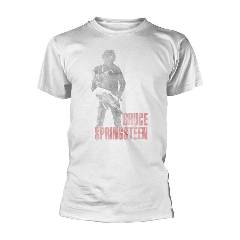 Rockoff Bruce Springsteen Hologram White T-Shirt