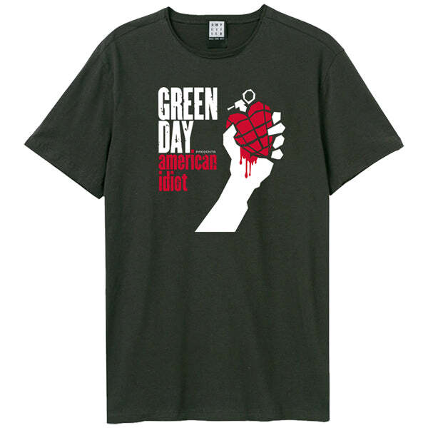 Amplified Greenday - American Idiot Amplified Vintage Black T-Shirt