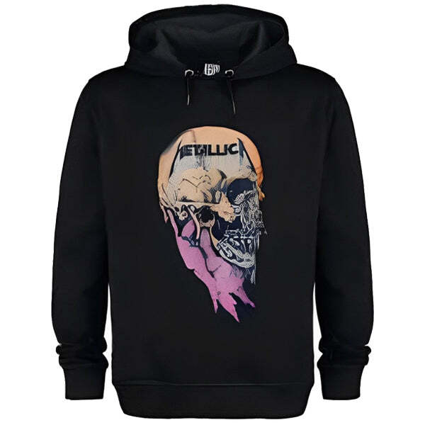 Amplified Metallica Sad But True Amplified Vintage Black Hoodie Sweat-Shirt Amplified Metallica Sad But True Amplified Vintage Black Hoodie Sweat-Shirt
