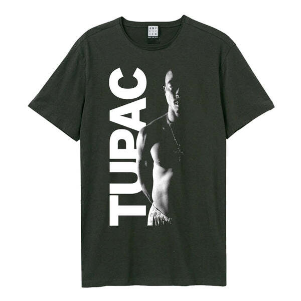 Amplified T-Shirt - Tupac Shakur - Amplified Vintage Charcoal Amplified T-Shirt - Tupac Shakur - Amplified Vintage Charcoal